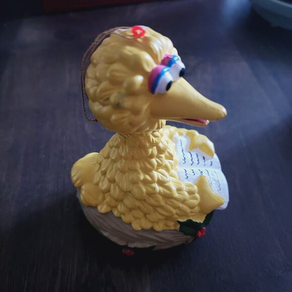 Vintage Jim Henson's Sesame Street Big Bird Christmas Ornament - Picture 4 of 5